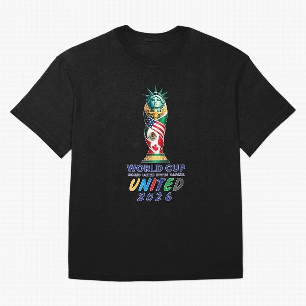 World Cup United 2026 Mexico USA Canada Soccer Design Classic T-Shirt Make Every Kick Count in Match Day Hype around FIFA World Cup 2026 Group Stage, Cristiano Ronaldo, Haaland and CR7, Argentina, Worldwide Fan Energy, Dramatic Goals, Stadium