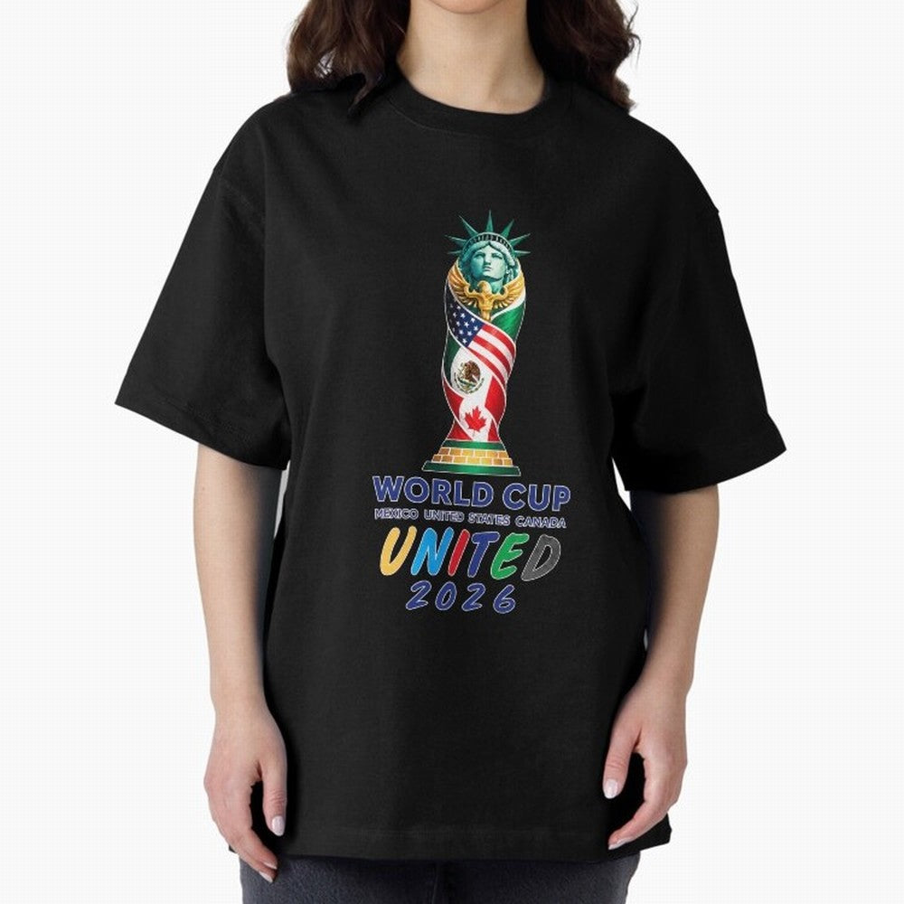 World Cup United 2026 Mexico USA Canada Soccer Design Classic T-Shirt Make Every Kick Count in Match Day Hype around FIFA World Cup 2026 Group Stage, Cristiano Ronaldo, Haaland and CR7, Argentina, Worldwide Fan Energy, Dramatic Goals, Stadium