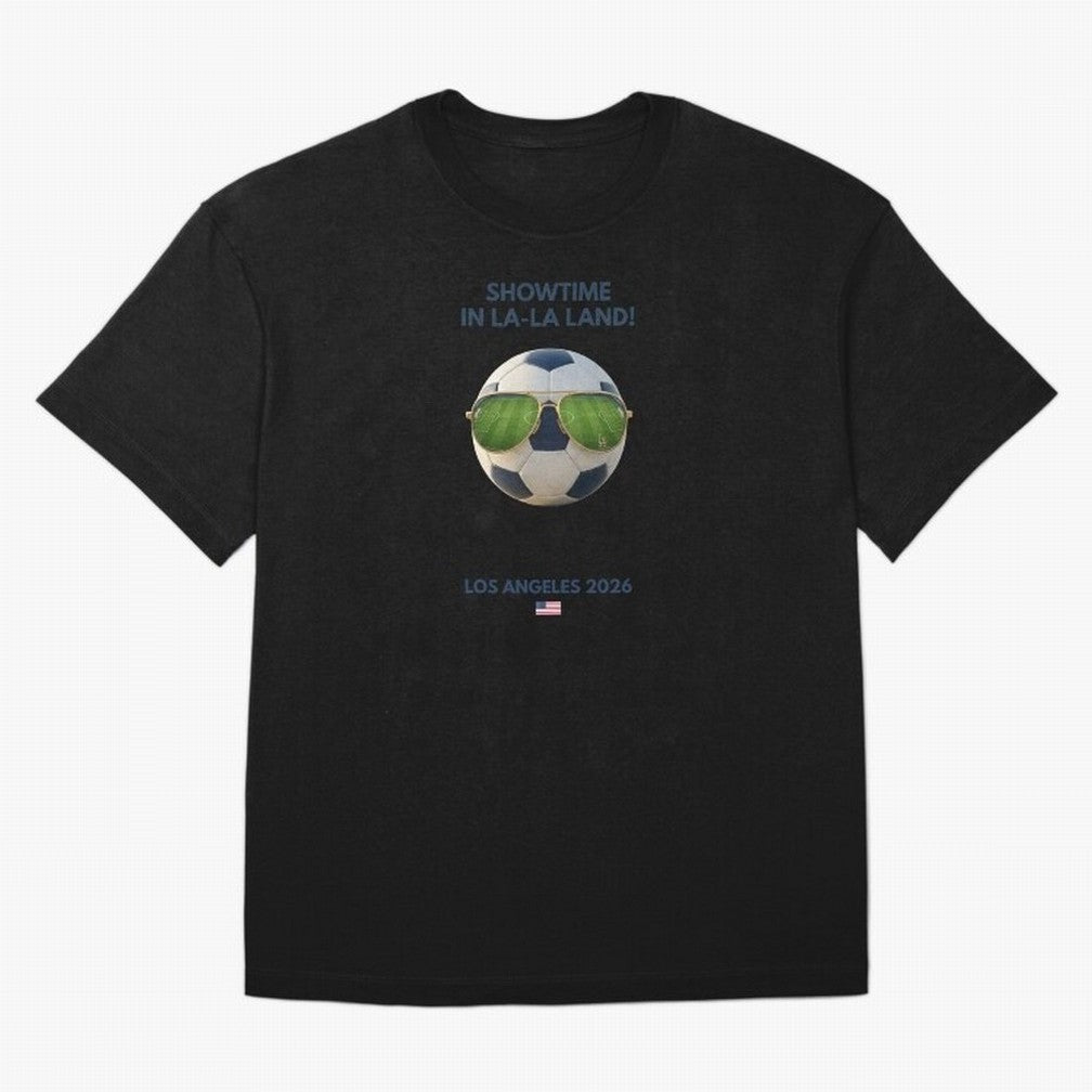 WC26 Hosting City: Los Angeles | Fun and Smart Soccer Fan Gear Classic T-Shirt Stand with Match Day Hype around FIFA World Cup 2026 USA Canada Mexico, CR7, Netherlands, Vintage Soccer Flavor, Modern Football Stars, National Flags and Final Night
