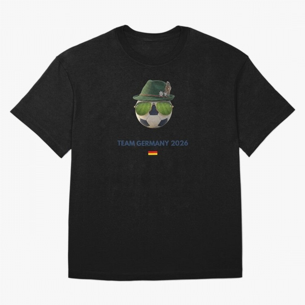 Football Fan Gear: Team Germany 2026 Classic T-Shirt Follow the Road to the FIFA World Cup 2026 USA Canada Mexico Journey through Messi, Neymar and Mbappe Highlights, England, France and Netherlands Pride, Vintage Soccer Flavor, Modern Football