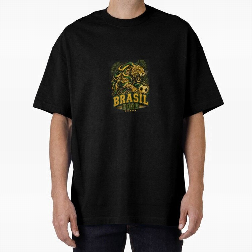 Samba Flame - Brasil World Cup 2026 Fan shirt Classic T-Shirt Step into FIFA World Cup 2026 Centered on Neymar, Brazil, Portugal and Argentina Energy, Football History, Final Match Energy, Crowd Noise and Once in a Lifetime Moments; Great for Watch