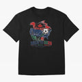 Road to 2026 USA Mexico Canada Soccer Badge Classic T-Shirt Follow FIFA World Cup 2026 Group Stage for Fans of Mbappe and Argentina, Bringing Stadium Memories, Football Loyalty, International Chants and Championship Tradition; Great for Supporters