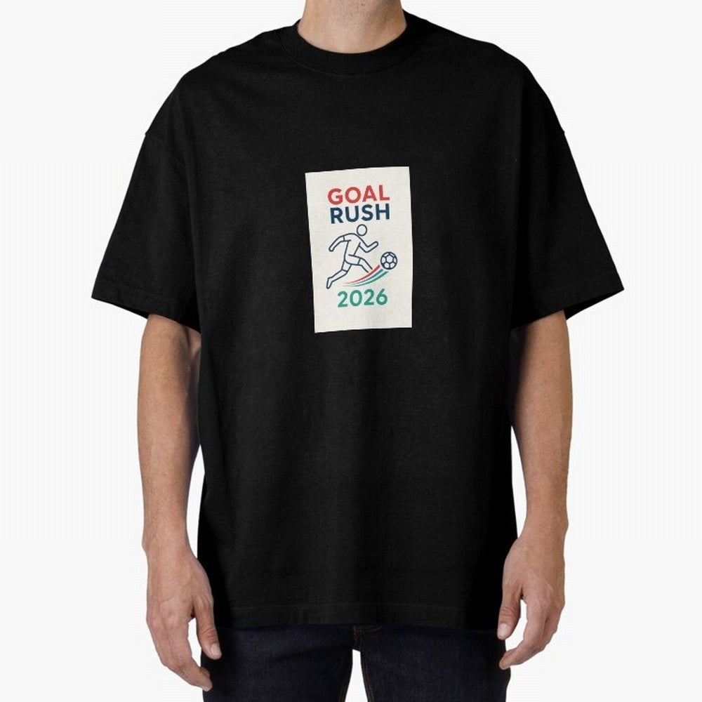 Goal Rush 2026 Classic T-Shirt Carry FIFA World Cup 2026 Group Stage for Fans of Messi and Cristiano Ronaldo and Germany, Bringing Goal Celebration Energy, Supporter Heritage, Football Icons and Worldwide Tournament Joy; Made for Die Hard