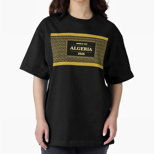 Algeria Football Fan 2026 Black Gold Luxury ¡ª Soccer Fan Gift Classic T-Shirt Carry National Pride through Global Football Passion for FIFA World Cup 2026 Group Stage, Highlighting CR7, France, Champion Mindset, Group Stage Buzz, Knockout Tension