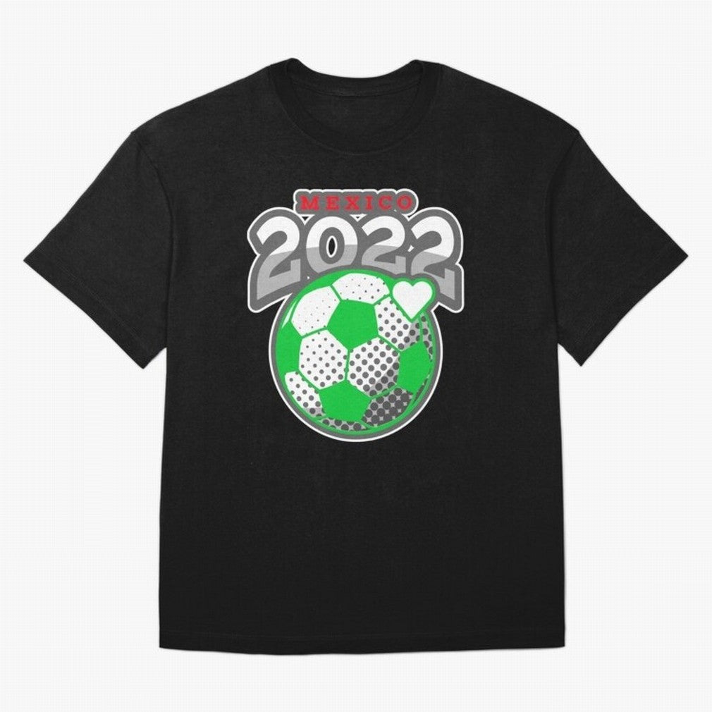Mexico Futbol Design 2022 Classic T-Shirt Share Match Day Hype around FIFA World Cup 2026 USA Canada Mexico, Messi, Neymar and Mbappe, Argentina and Brazil, Sports Nostalgia, International Competition, Famous Players and Unforgettable Victories;