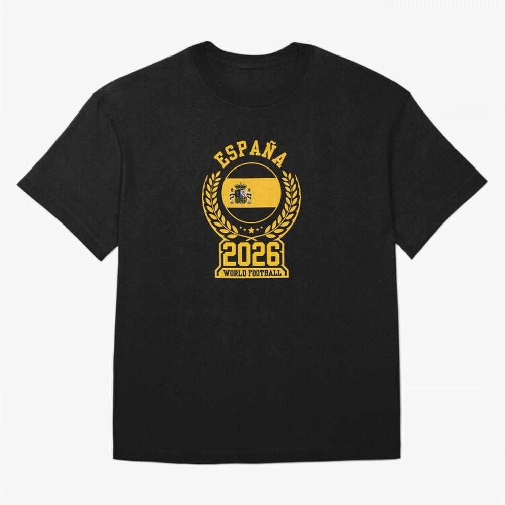 Spain World Football 2026 T-Shirt_87604013 Classic T-Shirt Fuel FIFA World Cup 2026 Capturing Messi, Neymar and Mbappe, Spain Energy, Football History, Final Match Energy, Crowd Noise and Once in a Lifetime Moments; Made for Collectors Who Enjoy