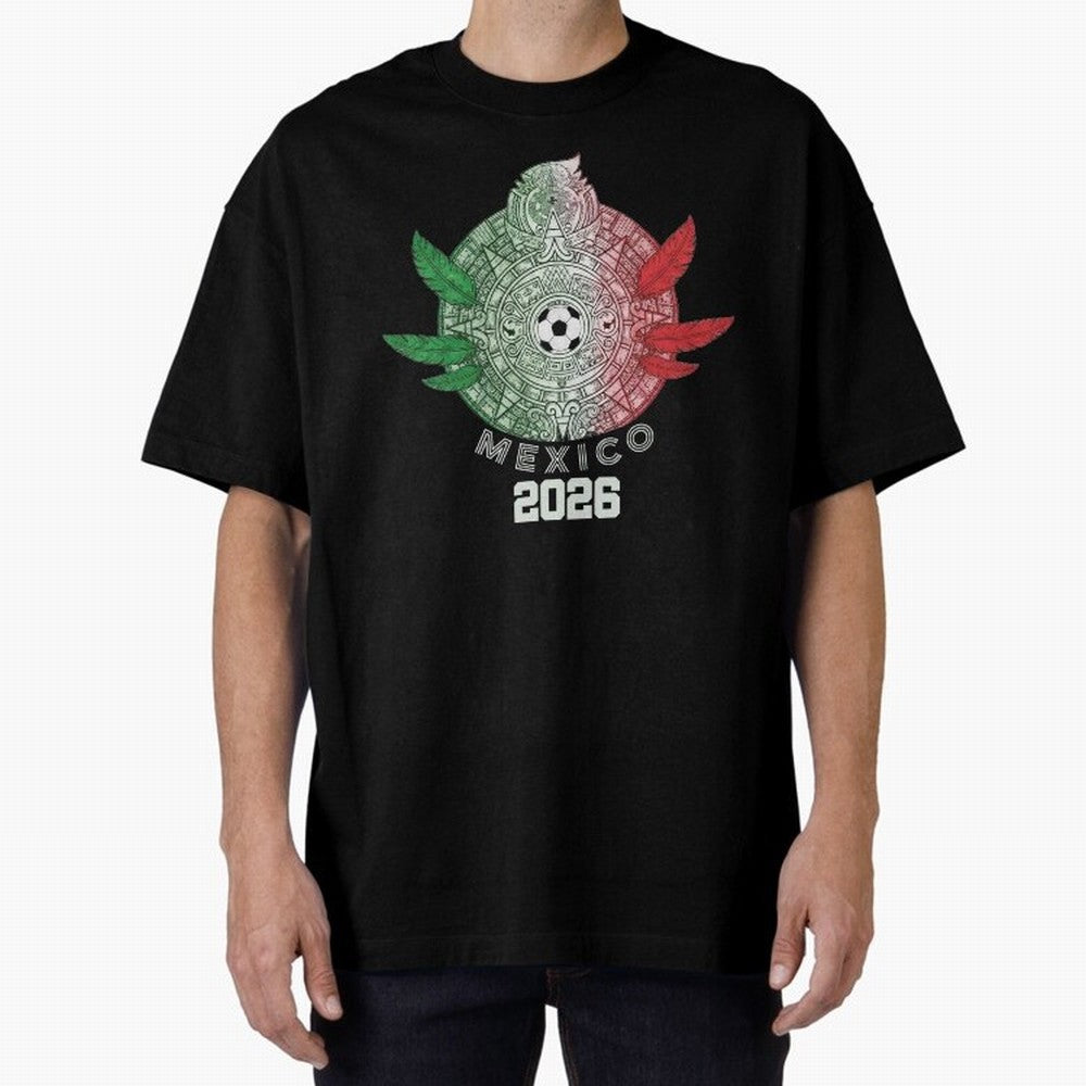 Mexico 2026 Aztec Sun Statement Classic T-Shirt Represent FIFA World Cup 2026 for Fans of Messi and Cristiano Ronaldo and Netherlands, Bringing Supporter Pride, Iconic Celebrations, Legendary Names and Global Match Day Energy; Ideal for Fans Who