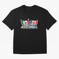 2026 World Cup Opening & Final ¨C Azteca Stadium Mexico & MetLife Stadium USA ¨C Football Design with Mexican, Canadian & US Flags Classic T-Shirt Make Every Match About the FIFA World Cup 2026 Journey through Neymar, Haaland and Cristiano Ronaldo