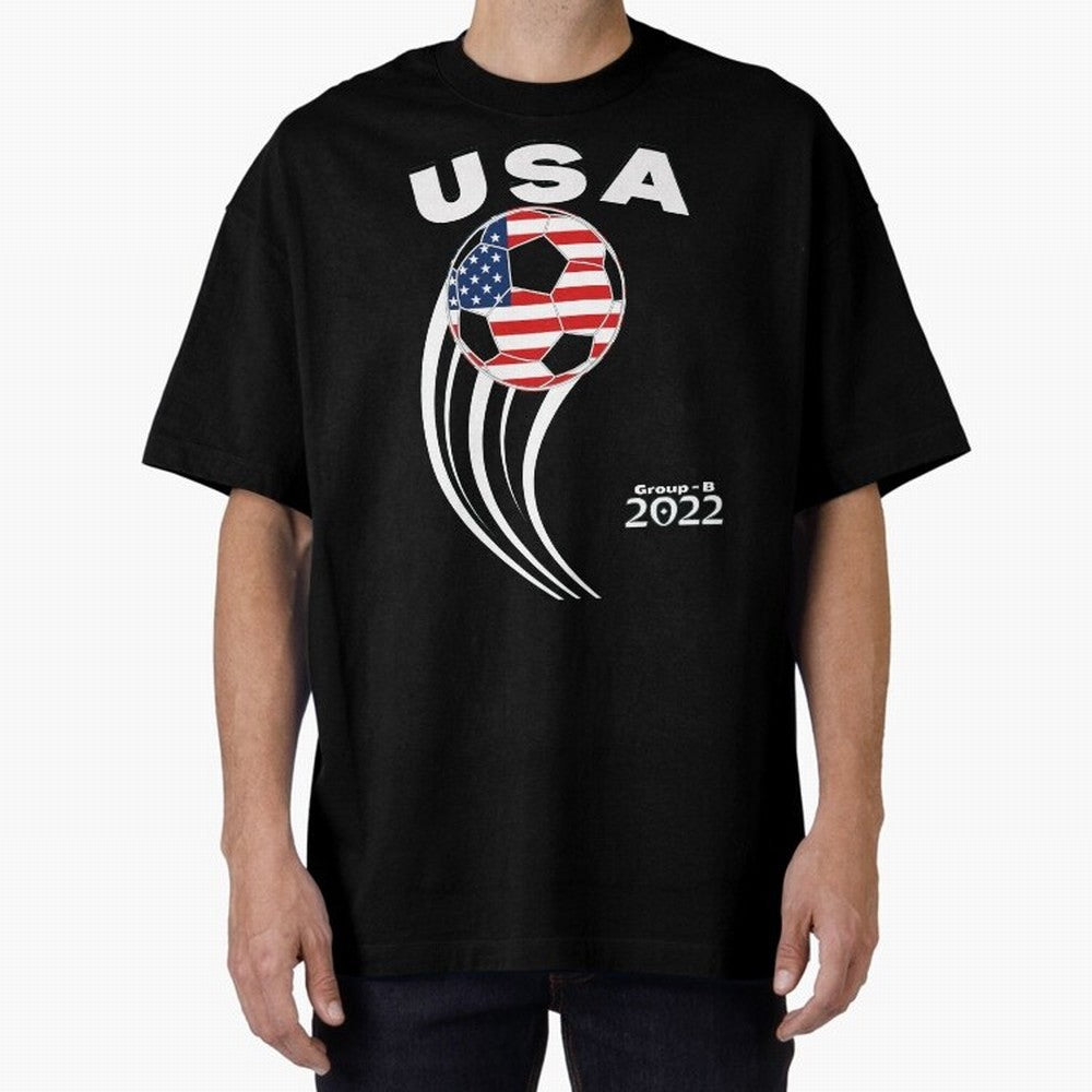 World Cup 2022 Team USA Classic T-Shirt Feel the Trophy Chase of Match Day Hype around FIFA World Cup 2026, Mbappe and Neymar, Spain, Game Day Rituals, Football Legends, Country Pride and the Road to the Final; Ideal for Passionate Fans Who Love