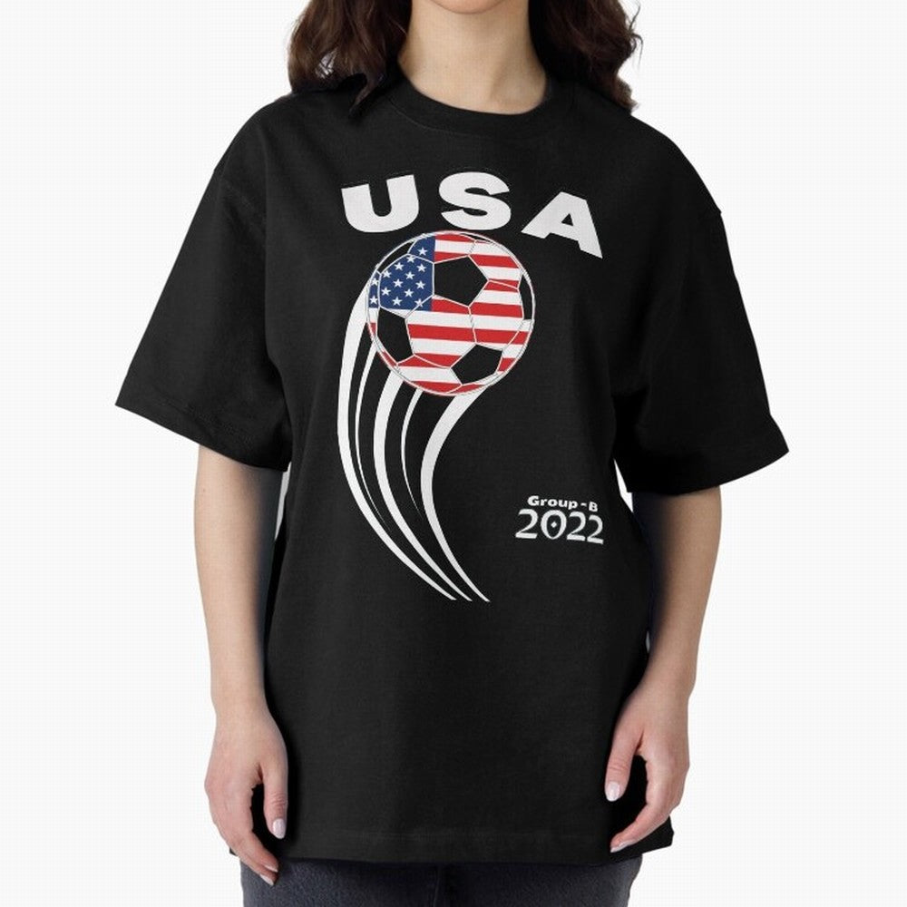 World Cup 2022 Team USA Classic T-Shirt Feel the Trophy Chase of Match Day Hype around FIFA World Cup 2026, Mbappe and Neymar, Spain, Game Day Rituals, Football Legends, Country Pride and the Road to the Final; Ideal for Passionate Fans Who Love