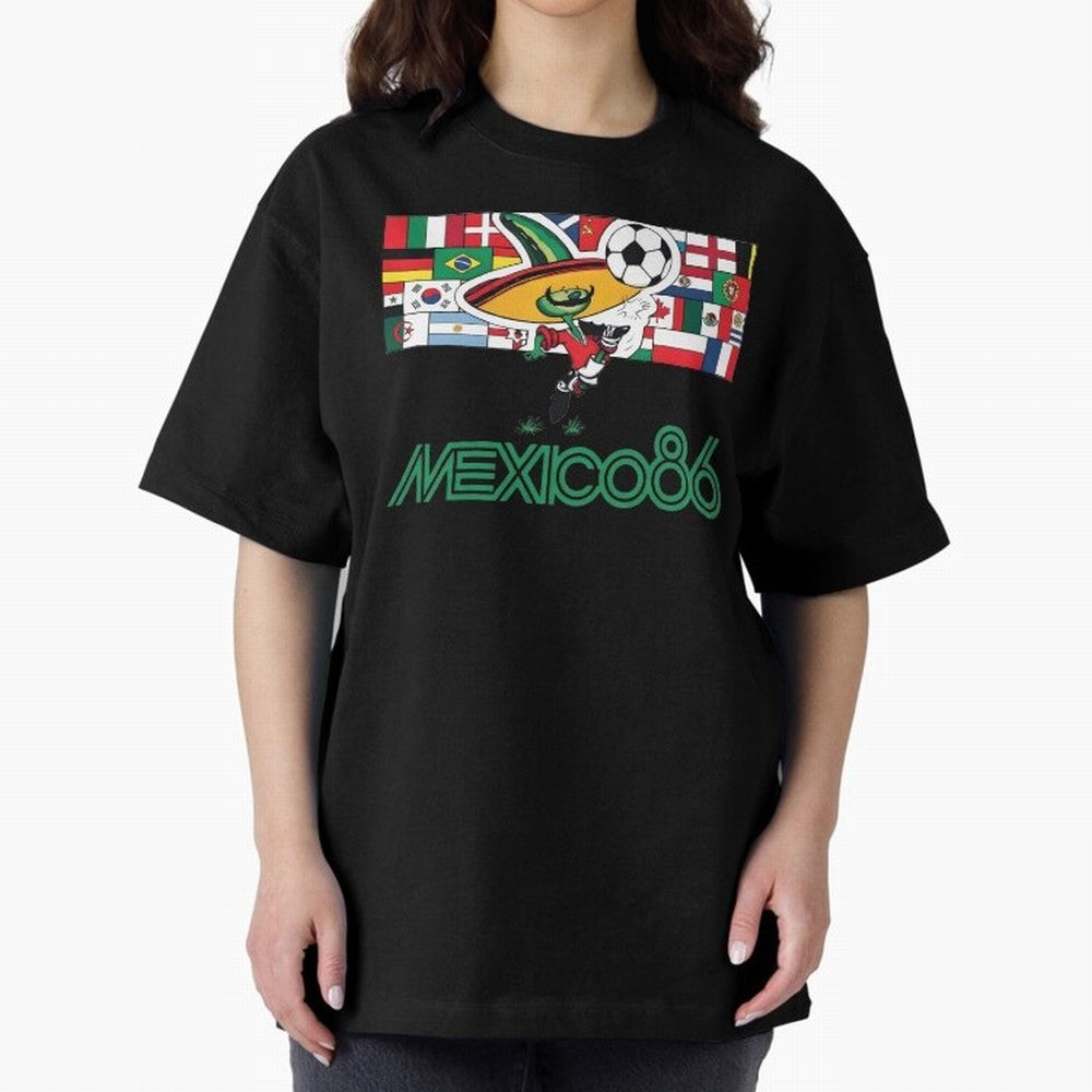Pique Mexico 86 World Cup Soccer Mascot Classic T-Shirt Experience the Global Stage of Global Football Passion for FIFA World Cup 2026 USA Canada Mexico, Capturing Mbappe, Germany, Championship Spirit, Famous Goals, Roaring Crowds and International