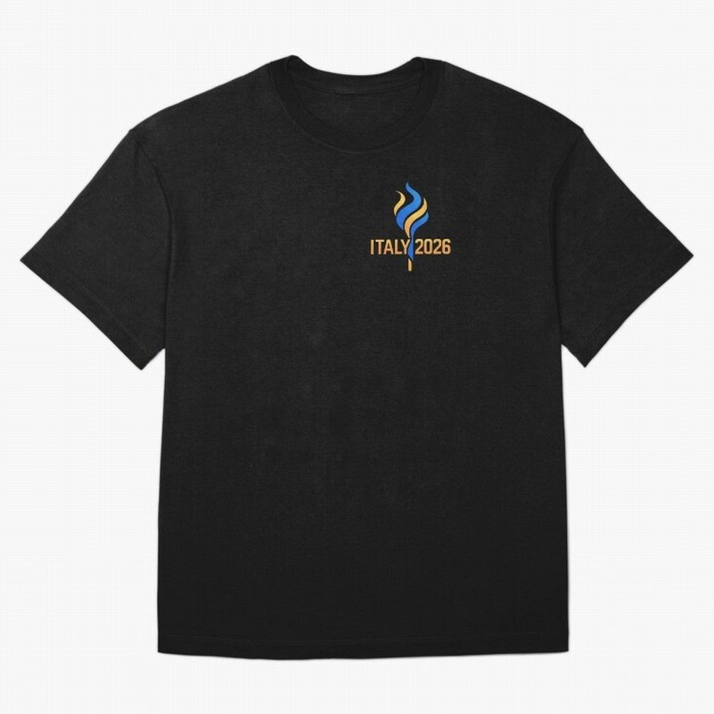 Italy 2026 Minimal Travel Logo Modern Italian Style Classic T-Shirt Celebrate the FIFA World Cup 2026 USA Canada Mexico Journey through Cristiano Ronaldo, Haaland and CR7 Highlights, Brazil, Portugal and Argentina Pride, Championship Spirit, Famous