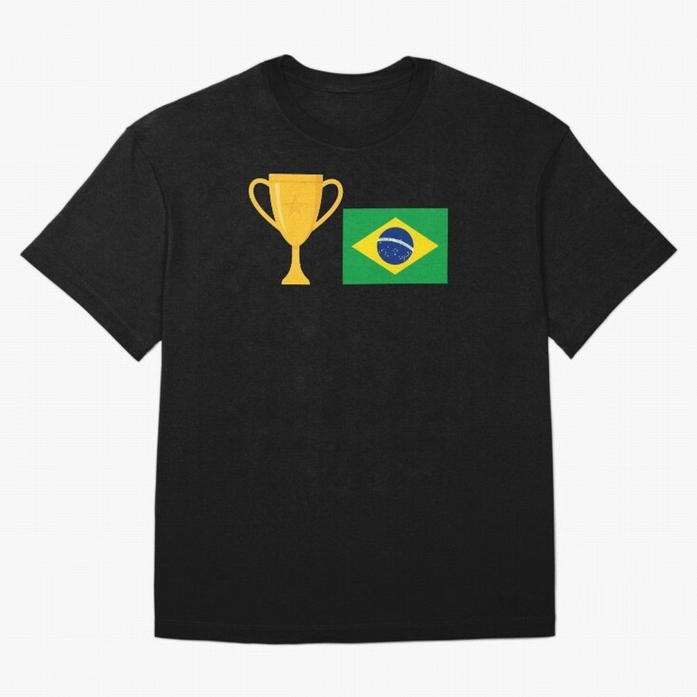 Brazil Soccer Team Fan Football Brazilian Flag 2022 T-Shirt - Brazil T shirt Soccer - Brazil Flag Vintage - Brazilian Classic T-Shirt Honor the Beautiful Game during Global Football Passion for FIFA World Cup 2026, Inspired by Haaland and Mbappe,