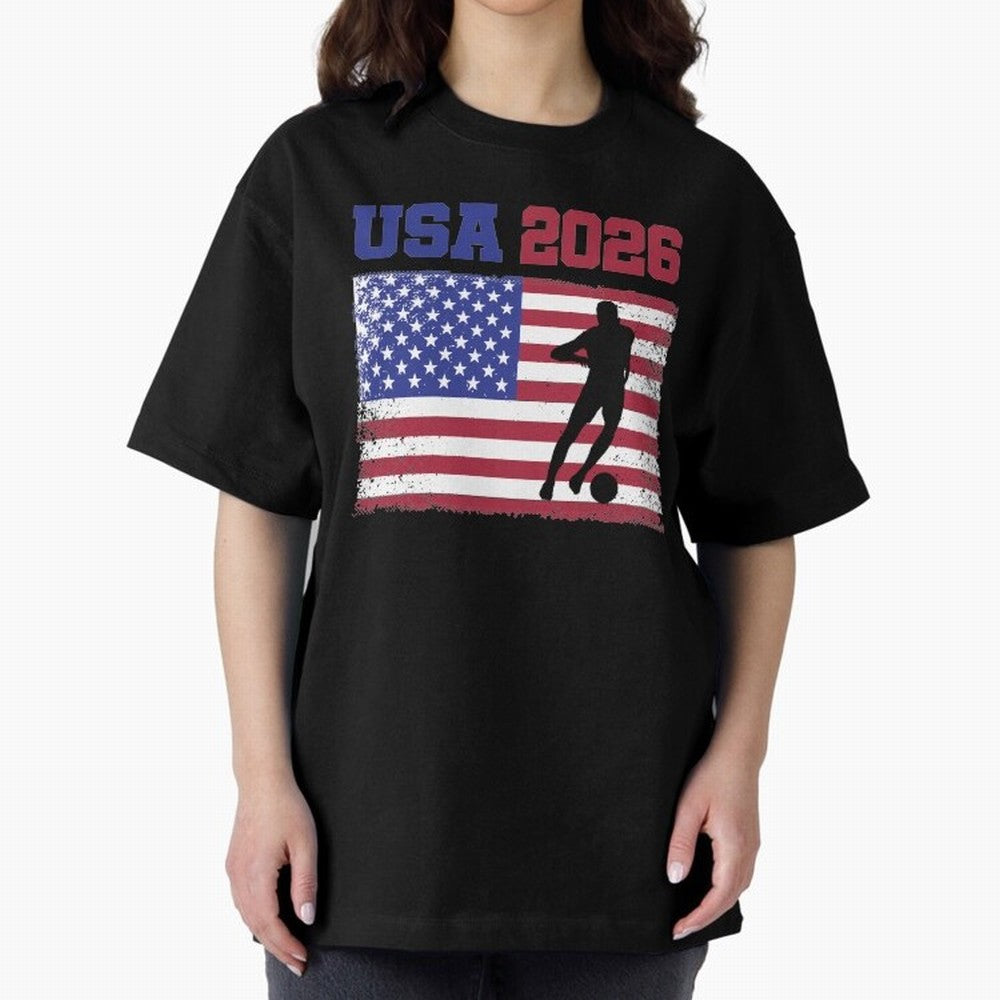 USA Soccer Fan 2026 United States American Flag Classic T-Shirt Upgrade FIFA World Cup 2026 Celebrating Neymar, France Energy, Game Day Rituals, Football Legends, Country Pride and the Road to the Final; Made for Collectors Who Enjoy Iconic