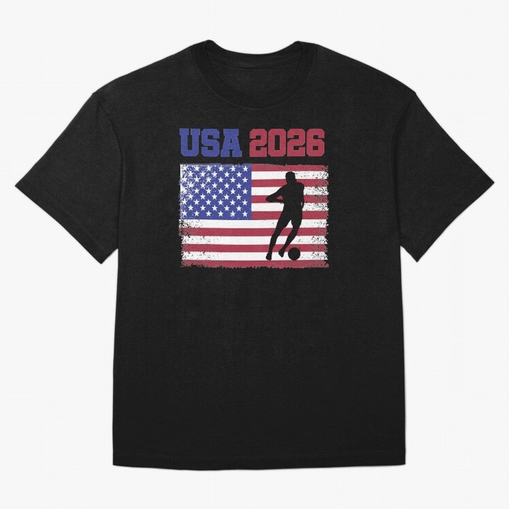 USA Soccer Fan 2026 United States American Flag Classic T-Shirt Upgrade FIFA World Cup 2026 Celebrating Neymar, France Energy, Game Day Rituals, Football Legends, Country Pride and the Road to the Final; Made for Collectors Who Enjoy Iconic