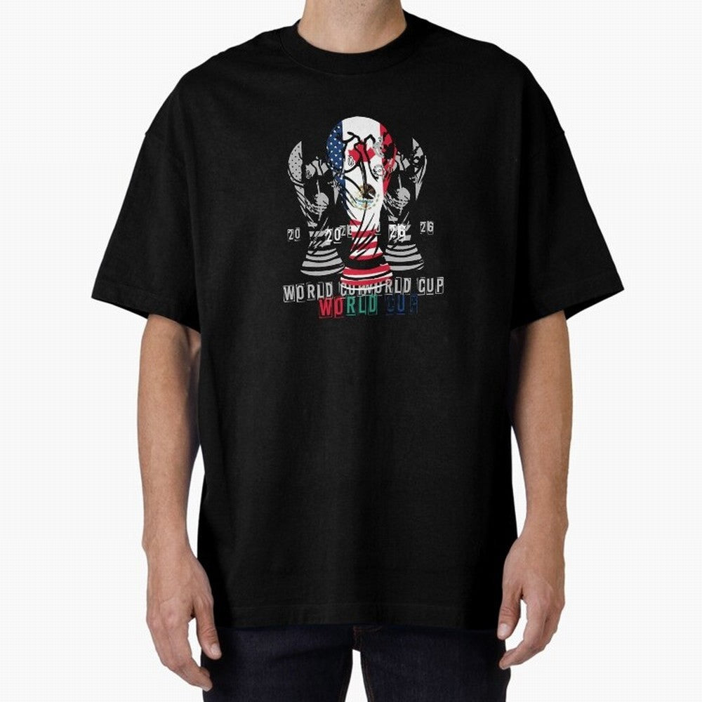 Fifa world cup 2026 USA - Mexico - canada T-Shirt_84601424 Classic T-Shirt Bring World Football Passion into FIFA World Cup 2026 Group Stage Centered on Cristiano Ronaldo, Portugal, Spain and Germany Energy, Championship Spirit, Famous Goals,
