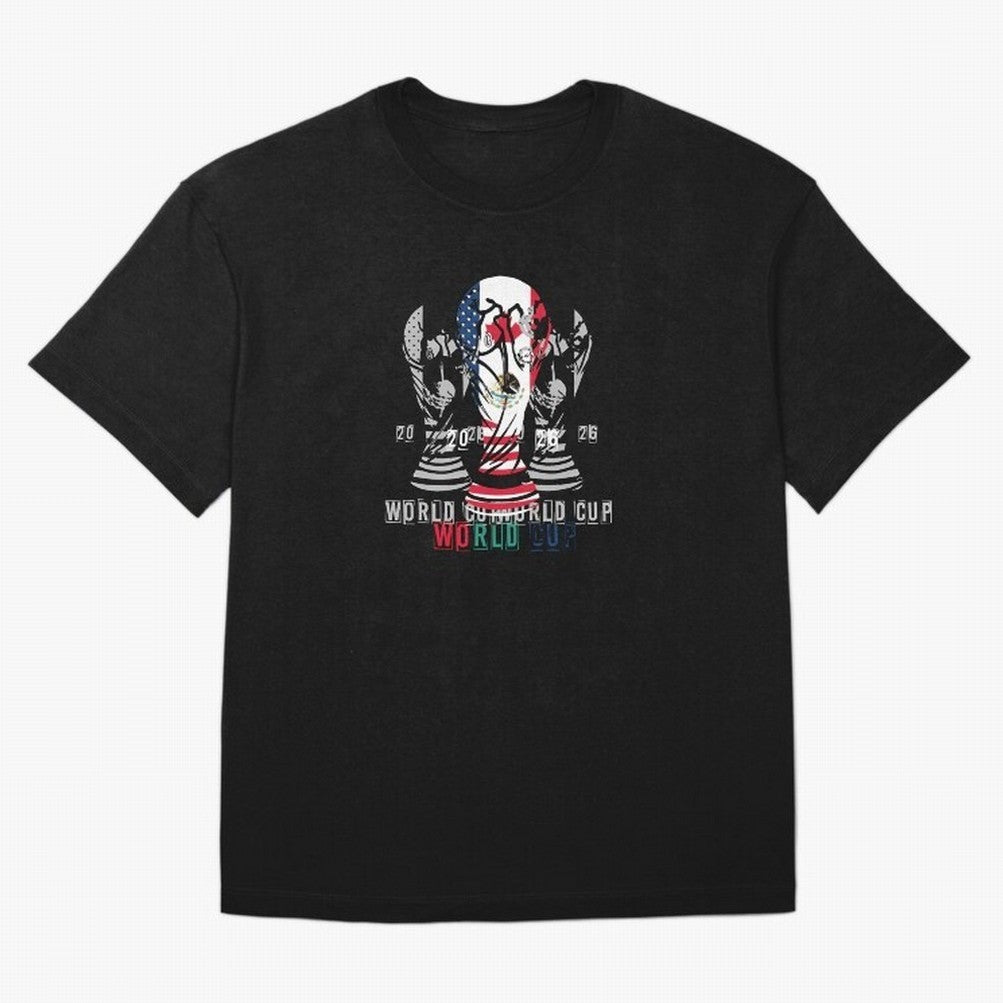 Fifa world cup 2026 USA - Mexico - canada T-Shirt_84601424 Classic T-Shirt Bring World Football Passion into FIFA World Cup 2026 Group Stage Centered on Cristiano Ronaldo, Portugal, Spain and Germany Energy, Championship Spirit, Famous Goals,