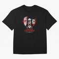 Glitched North America Eagle World Cup Soccer 2026 T-Shirt_83958408 Classic T-Shirt Celebrate National Team Dreams in FIFA World Cup 2026 for Fans of Messi and Cristiano Ronaldo and France, Bringing Game Day Rituals, Football Legends, Country Pride