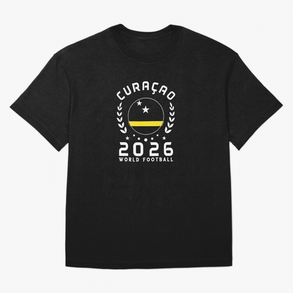 World Cup 2026 Curacao Football Fan Curacaoan Supporter T-Shirt_85310550 Classic T-Shirt Build Match Day Hype around FIFA World Cup 2026 USA Canada Mexico, Cristiano Ronaldo, Haaland and CR7, Argentina, Retro Football Energy, Iconic Rivalries,