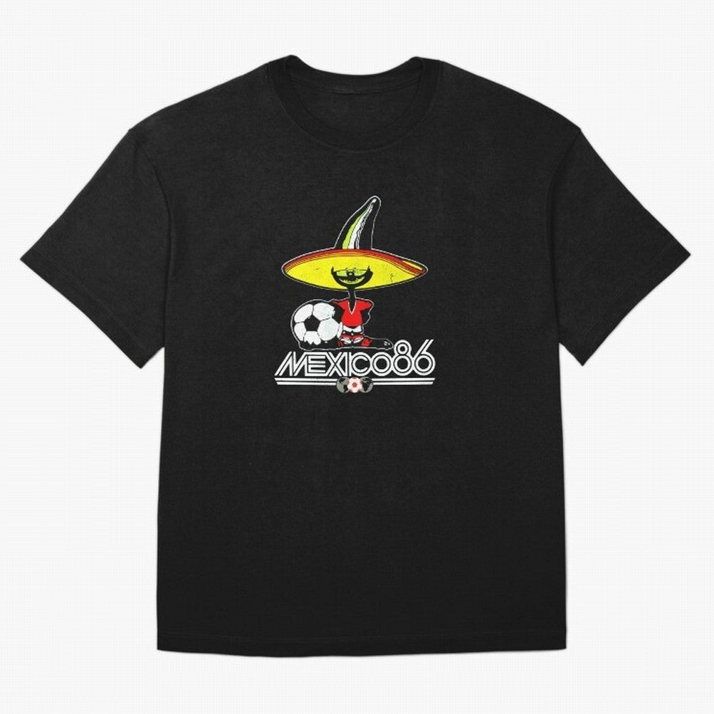 Mexico 86 World Cup Pique Retro Vintage T-Shirt_90751770 Classic T-Shirt Mark Global Football Passion for FIFA World Cup 2026, Built around Cristiano Ronaldo, Haaland and CR7, Brazil, Portugal and Argentina, Supporter Pride, Iconic Celebrations,