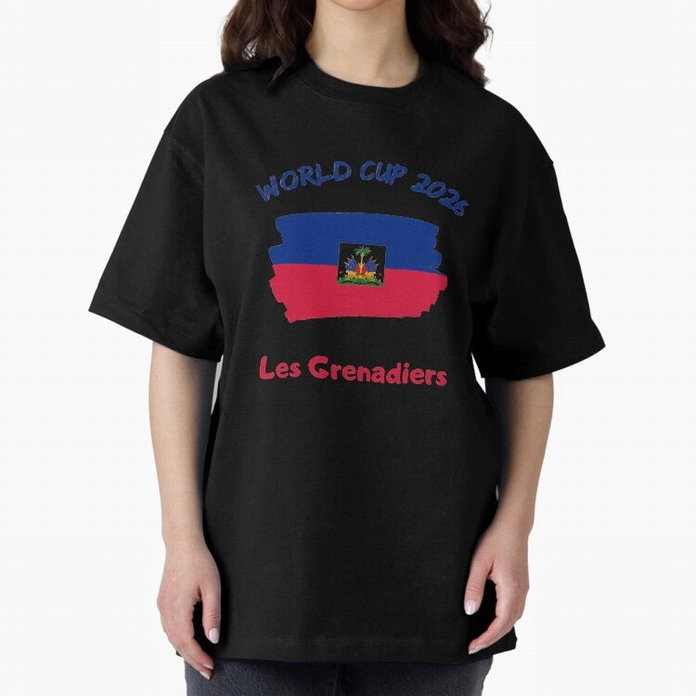 Haiti Football Fan Haitian Soccer Supporter National Team Pride Caribbean 2026 T-Shirt_90544900 Classic T-Shirt Bring Supporter Culture to FIFA World Cup 2026 USA Canada Mexico Spirit, Made for Netherlands, Messi, Stadium Chants, National Pride,