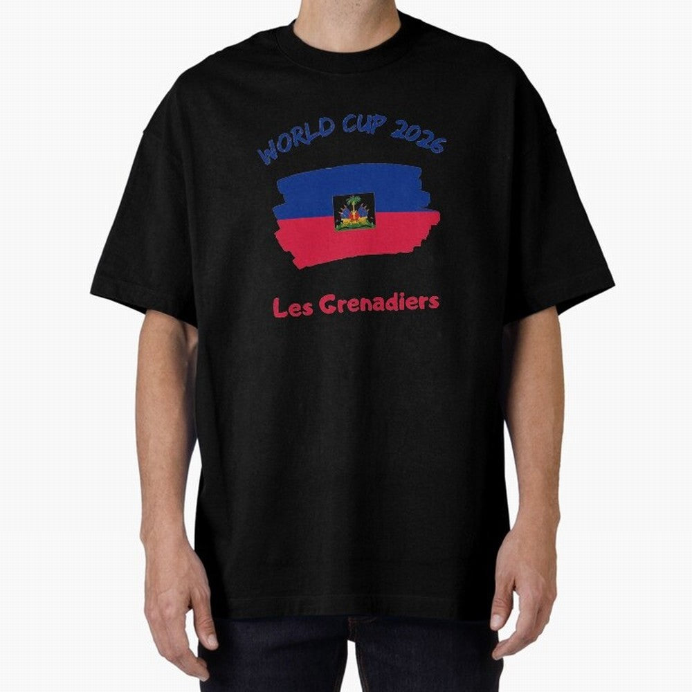 Haiti Football Fan Haitian Soccer Supporter National Team Pride Caribbean 2026 T-Shirt_90544900 Classic T-Shirt Bring Supporter Culture to FIFA World Cup 2026 USA Canada Mexico Spirit, Made for Netherlands, Messi, Stadium Chants, National Pride,