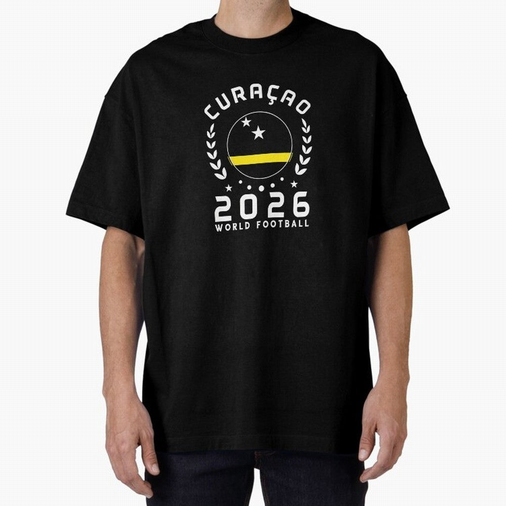 World Cup 2026 Curacao Football Fan Curacaoan Supporter T-Shirt_85310550 Classic T-Shirt Show Passion for the Stars of FIFA World Cup 2026 USA Canada Mexico Made for Messi, England Energy, Champion Mindset, Group Stage Buzz, Knockout Tension and