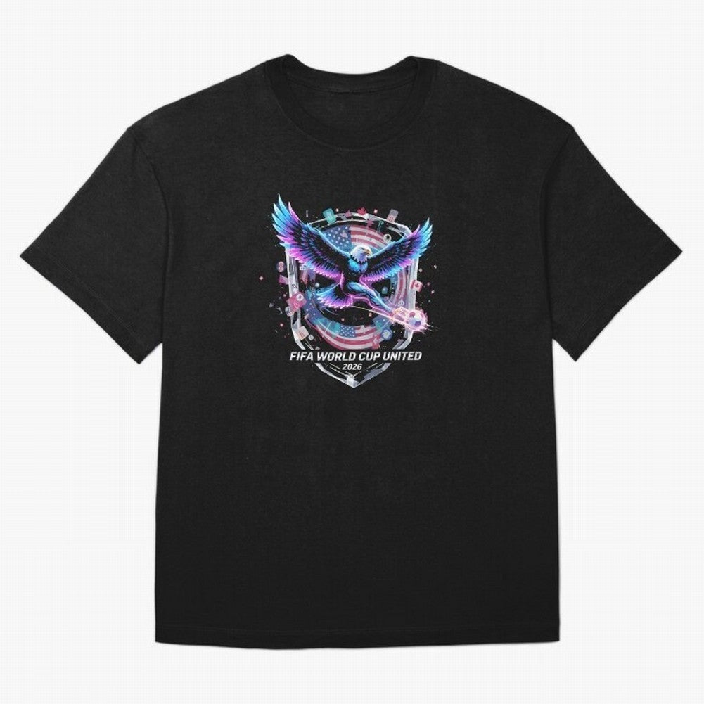 FIFA World Cup 2026 United Eagle Soccer Art T-Shirt_86867742 Classic T-Shirt Honor Match Day Hype around FIFA World Cup 2026 USA Canada Mexico, Haaland, France and Portugal, Fan Favorite Moments, National Team Passion, Big Match Drama and Soccer