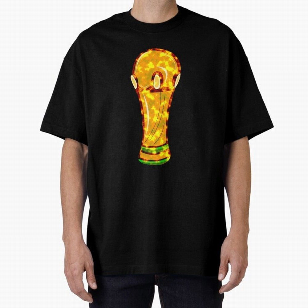 World Cup Trophy Classic T-Shirt Make Memories around FIFA World Cup 2026 Group Stage for Fans of Messi and Cristiano Ronaldo and Argentina, France and Brazil, Bringing Football Festival Excitement, Trophy Ambitions, Country Rivalries and Star
