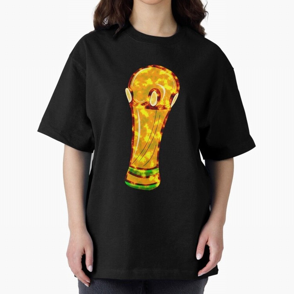 World Cup Trophy Classic T-Shirt Make Memories around FIFA World Cup 2026 Group Stage for Fans of Messi and Cristiano Ronaldo and Argentina, France and Brazil, Bringing Football Festival Excitement, Trophy Ambitions, Country Rivalries and Star