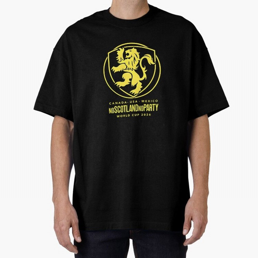 Scotland World Cup 2026 No Scotland No Party T-Shirt_83987455 Classic T-Shirt Turn Up for Global Football Passion for FIFA World Cup 2026 USA Canada Mexico, with CR7, Germany, Sports Nostalgia, International Competition, Famous Players and