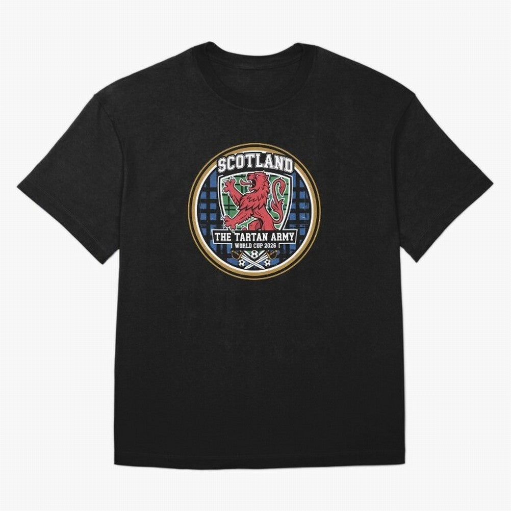 Scotland World Cup 2026 - Tartan Army Football Fan, USA Mexico Canada T-Shirt_84153647 Classic T-Shirt Celebrate Every Goal in Global Football Passion for FIFA World Cup 2026 Group Stage, Inspired by CR7, England, Fan Favorite Moments, National