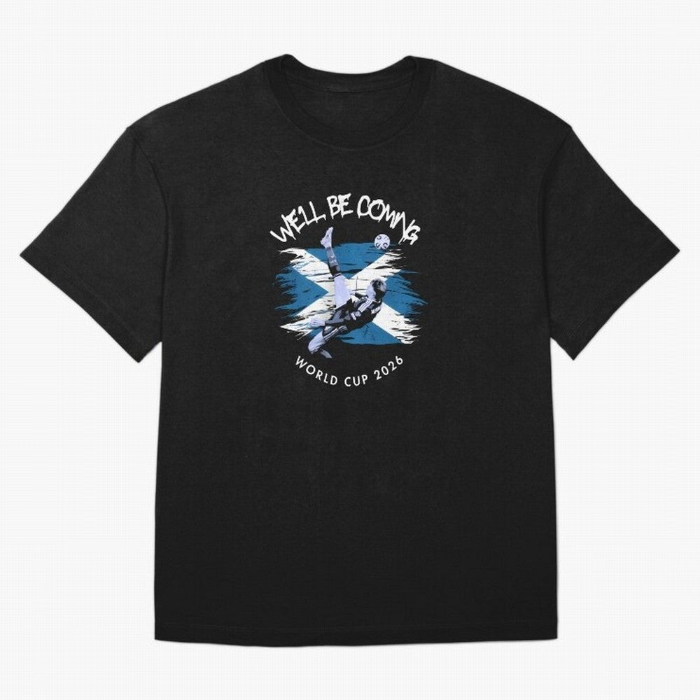 We'll be coming 2026 - Tartan Army Returns T-Shirt_83870751 Classic T-Shirt Turn Every Weekend Toward FIFA World Cup 2026 for Fans of CR7 and Portugal, Spain and Germany, Bringing Soccer Culture, Superstar Moments, National Team Dreams and
