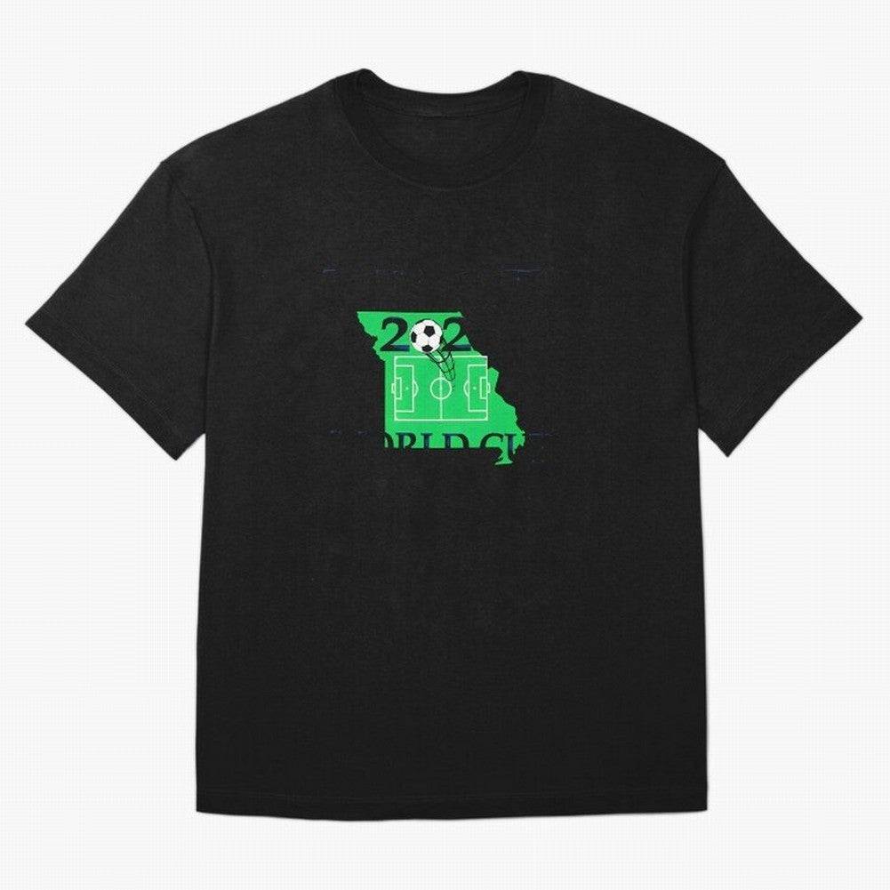 Kansass City 2026 World Cup T-Shirt_83341486 Classic T-Shirt Cheer for FIFA World Cup 2026 Group Stage Capturing Cristiano Ronaldo, Argentina, France and Brazil Energy, Worldwide Fan Energy, Dramatic Goals, Stadium Lights and Championship