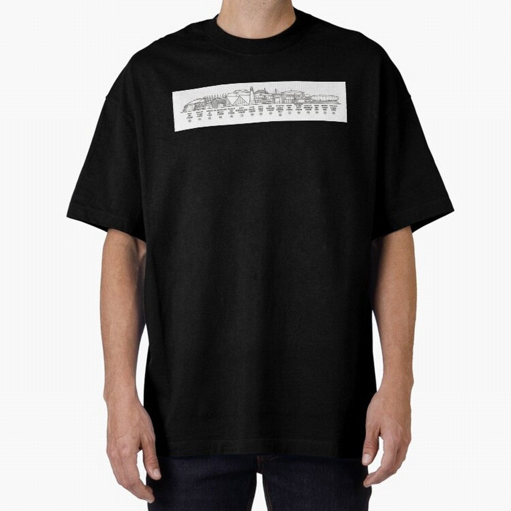 World Cup 2026 Stadium Skyline Classic T-Shirt Show Your Stadium Side during Global Football Passion for FIFA World Cup 2026 USA Canada Mexico, Driven by Messi, Neymar and Mbappe, Argentina, France and Brazil, Goal Celebration Energy, Supporter