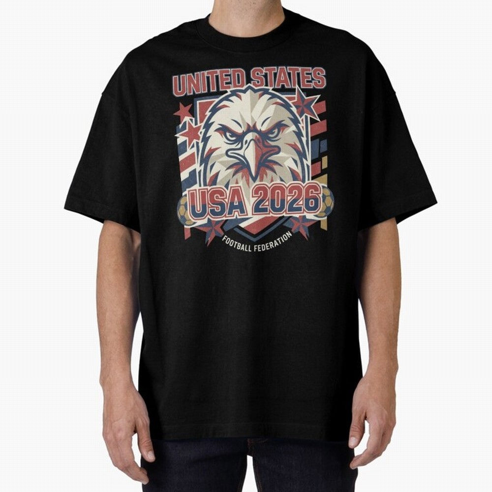 USA 2026 Retro Vintage World Cup Classic T-Shirt Stand Out with Spirit from FIFA World Cup 2026 USA Canada Mexico Driven by Cristiano Ronaldo, Haaland and CR7, Brazil Energy, Football History, Final Match Energy, Crowd Noise and Once in a Lifetime