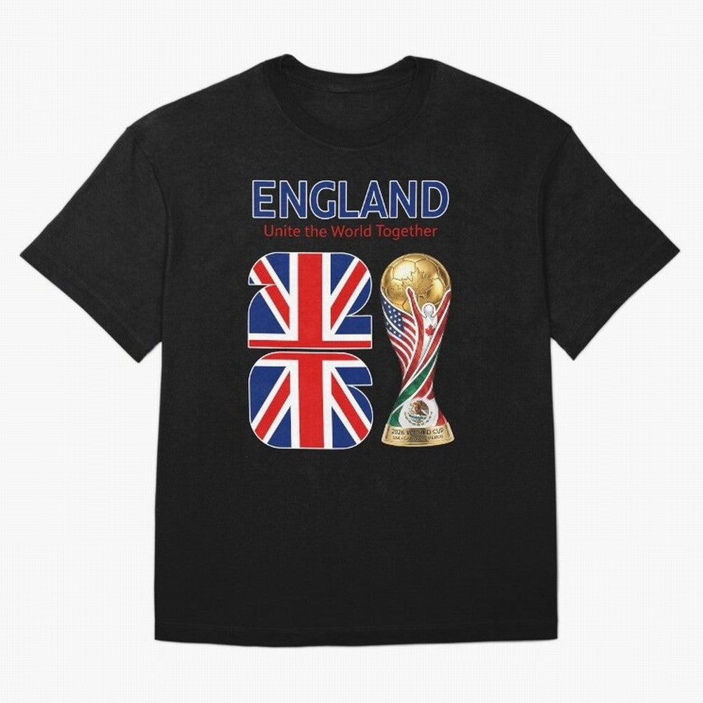 World Cup 2026, IMG 029, ENGLAND 001 Classic T-Shirt Enjoy Global Football Passion for FIFA World Cup 2026 Group Stage, Built around Haaland and Mbappe, Portugal, Sports Nostalgia, International Competition, Famous Players and Unforgettable