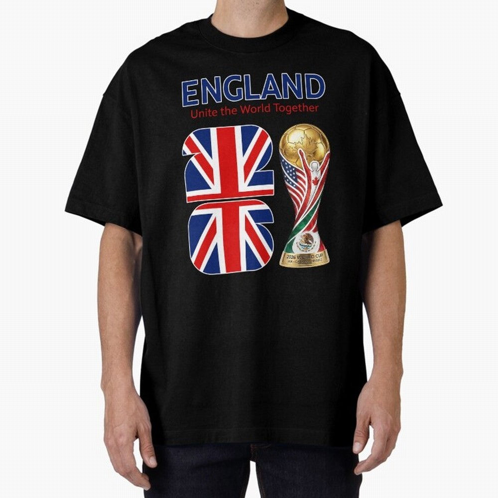 World Cup 2026, IMG 029, ENGLAND 001 Classic T-Shirt Enjoy Global Football Passion for FIFA World Cup 2026 Group Stage, Built around Haaland and Mbappe, Portugal, Sports Nostalgia, International Competition, Famous Players and Unforgettable