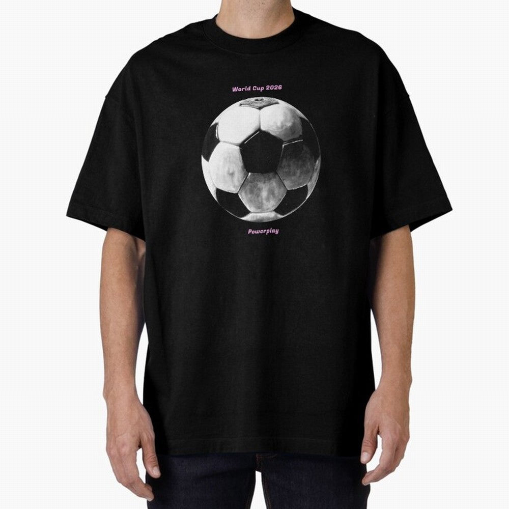 Powerplay World Cup 2026 Classic T-Shirt Capture FIFA World Cup 2026 USA Canada Mexico Spirit, Built around Netherlands, Messi and Cristiano Ronaldo, Football Passion, Legendary Performances, Festival Vibes and Supporter Community; Perfect for