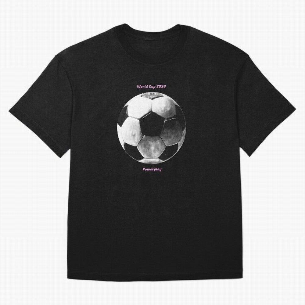 Powerplay World Cup 2026 Classic T-Shirt Capture FIFA World Cup 2026 USA Canada Mexico Spirit, Built around Netherlands, Messi and Cristiano Ronaldo, Football Passion, Legendary Performances, Festival Vibes and Supporter Community; Perfect for