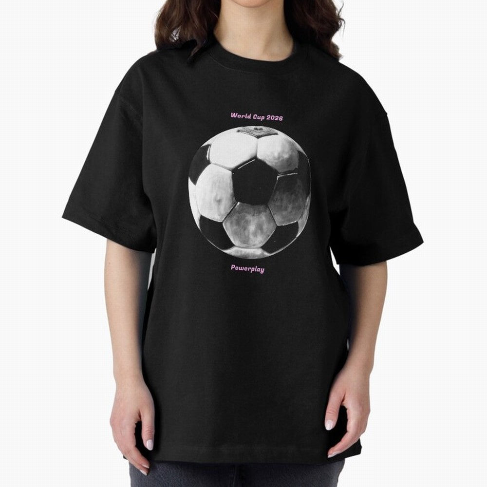 Powerplay World Cup 2026 Classic T-Shirt Capture FIFA World Cup 2026 USA Canada Mexico Spirit, Built around Netherlands, Messi and Cristiano Ronaldo, Football Passion, Legendary Performances, Festival Vibes and Supporter Community; Perfect for