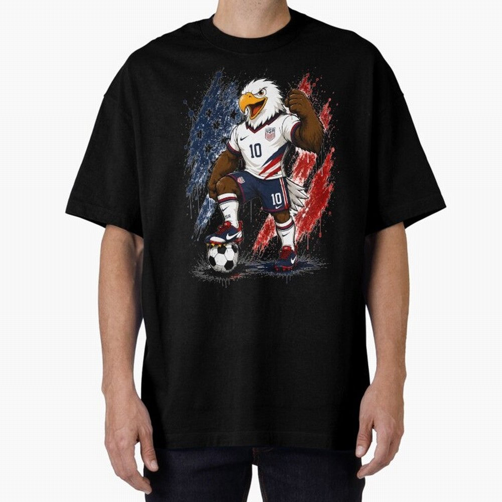 USA World Cup Classic T-Shirt Experience FIFA World Cup 2026 USA Canada Mexico Highlighting Mbappe, Brazil, Portugal and Argentina Energy, Global Supporter Spirit, Legendary Goals, National Colors and Tournament Celebration; Made for Die Hard