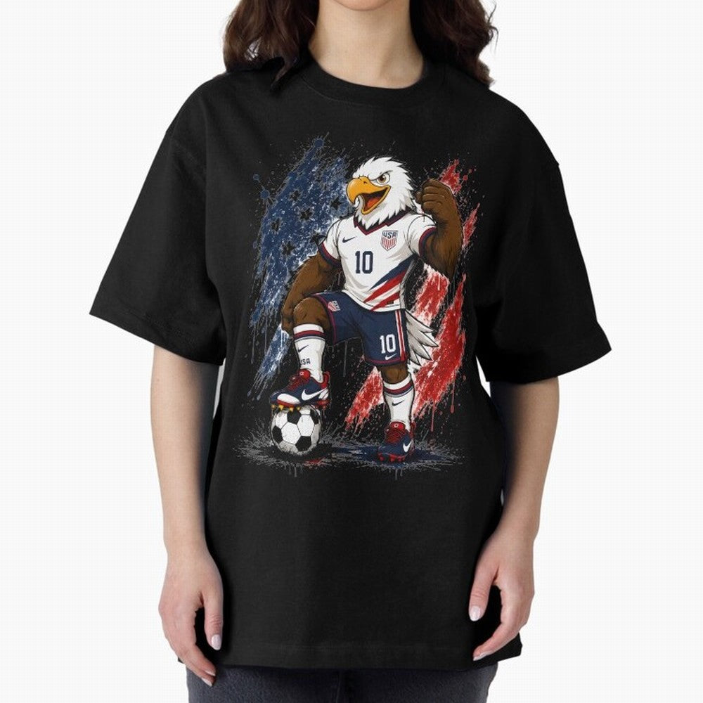USA World Cup Classic T-Shirt Experience FIFA World Cup 2026 USA Canada Mexico Highlighting Mbappe, Brazil, Portugal and Argentina Energy, Global Supporter Spirit, Legendary Goals, National Colors and Tournament Celebration; Made for Die Hard