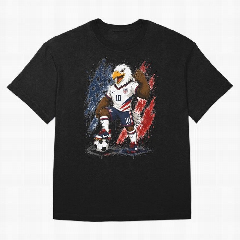 USA World Cup Classic T-Shirt Experience FIFA World Cup 2026 USA Canada Mexico Highlighting Mbappe, Brazil, Portugal and Argentina Energy, Global Supporter Spirit, Legendary Goals, National Colors and Tournament Celebration; Made for Die Hard
