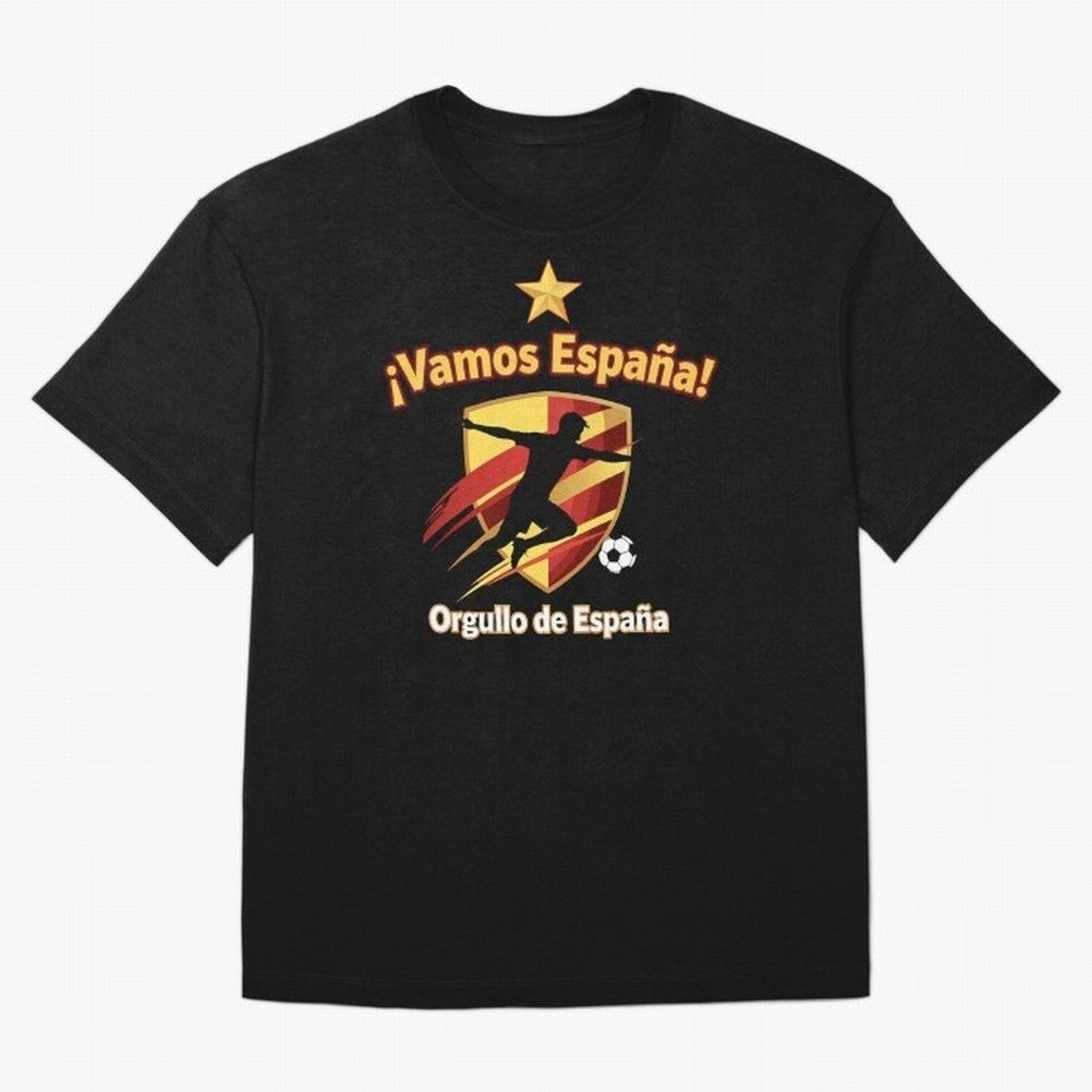 Spain World Cup 2026 Fan Art Classic T-Shirt Showcase FIFA World Cup 2026 Spirit, Celebrating Germany, Neymar, Tournament Hype, Historic Matchups, Family Viewing Parties and Global Sports Pride; Ideal for Passionate Fans Who Love Underdog Stories,