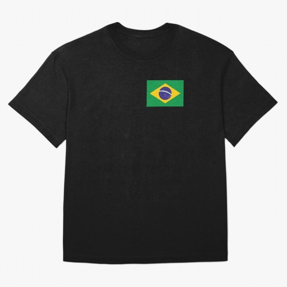 Brazil Flag Classic T-Shirt Celebrate Golden Goal Energy in the FIFA World Cup 2026 Journey through Haaland and Mbappe Highlights, England and Germany Pride, Championship Spirit, Famous Goals, Roaring Crowds and International Football Unity;