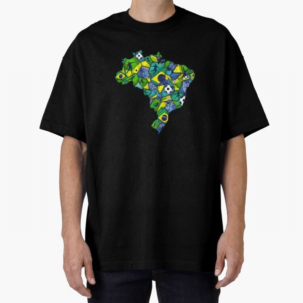 Brazil - World Cup 2026 Classic T-Shirt Capture the FIFA World Cup 2026 Group Stage Journey through Haaland and Mbappe Highlights, Argentina and Brazil Pride, Worldwide Fan Energy, Dramatic Goals, Stadium Lights and Championship Celebrations; Ideal