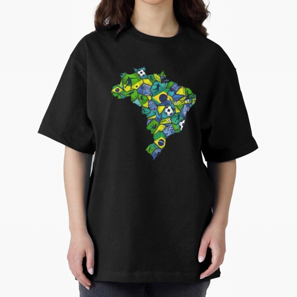 Brazil - World Cup 2026 Classic T-Shirt Capture the FIFA World Cup 2026 Group Stage Journey through Haaland and Mbappe Highlights, Argentina and Brazil Pride, Worldwide Fan Energy, Dramatic Goals, Stadium Lights and Championship Celebrations; Ideal