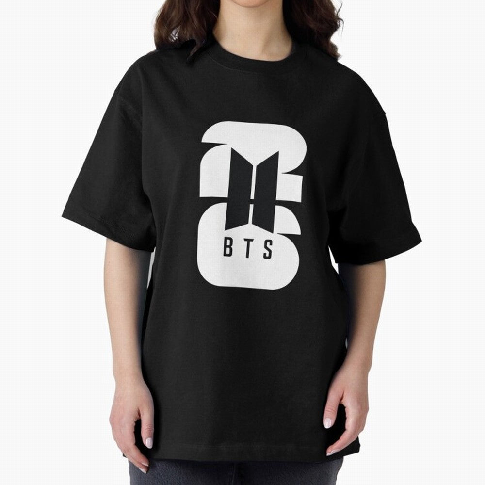 BTS and World Cup Logo - Classic Black and White Edition Classic T-Shirt Stand Out with Spirit from FIFA World Cup 2026 USA Canada Mexico for Fans of CR7 and England and Germany, Bringing Football Passion, Legendary Performances, Festival Vibes and