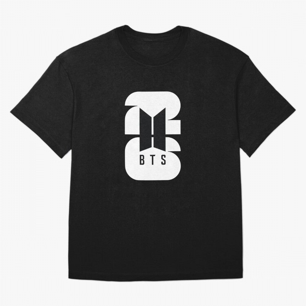 BTS and World Cup Logo - Classic Black and White Edition Classic T-Shirt Stand Out with Spirit from FIFA World Cup 2026 USA Canada Mexico for Fans of CR7 and England and Germany, Bringing Football Passion, Legendary Performances, Festival Vibes and